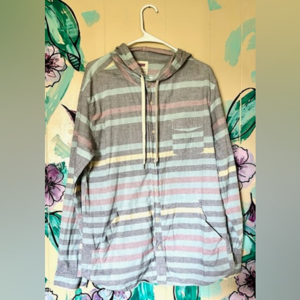 Levi Strauss hooded button down